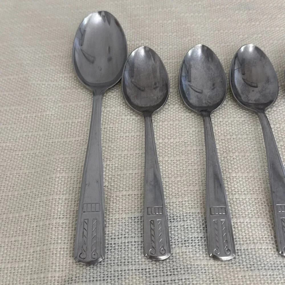 Providence Elegance Spoon Lot Stainless Flatware 5 Piece